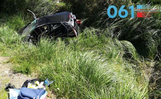 En pronóstico reservado una mujer tras un accidente en la A-67