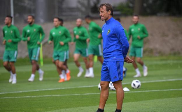 Hervé Renard: «Estamos listos para luchar como leones por el honor de Marruecos»