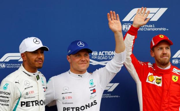 Bottas, a estrenarse en 2018