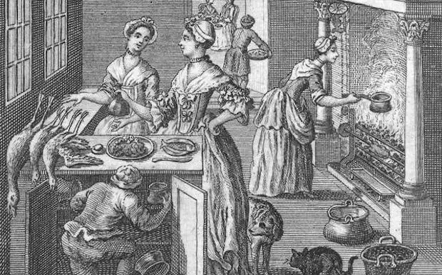 Una cocinera andaluza del siglo XVIII