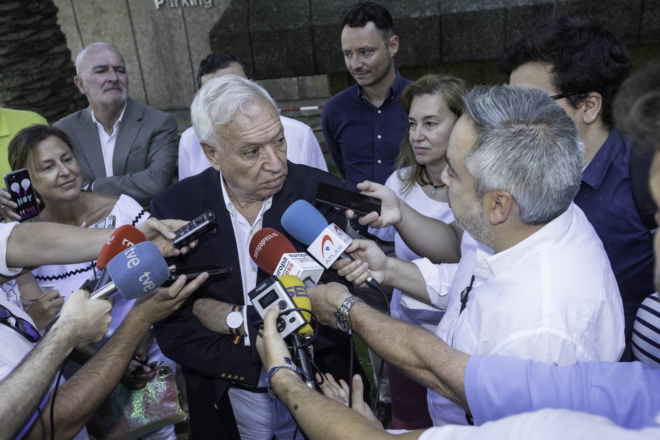 García-Margallo, en Santander