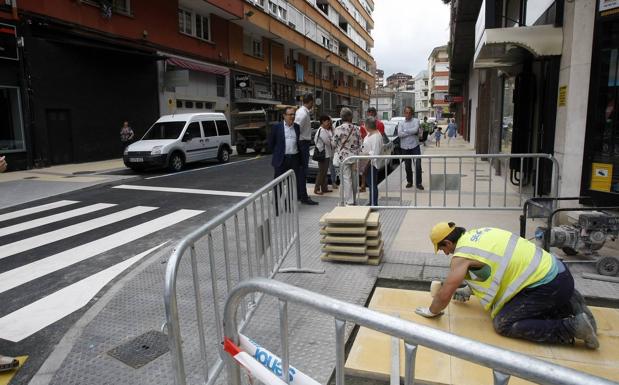 La calle Raimundo Cicero Arteche de Torrelavega estrenará imagen en unos días