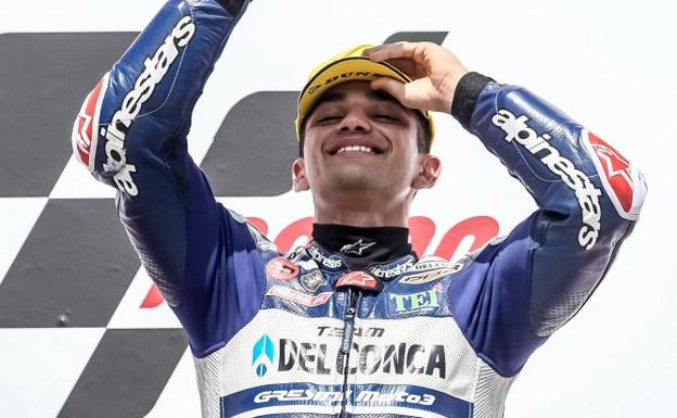 Martín hace los deberes en Sachsenring