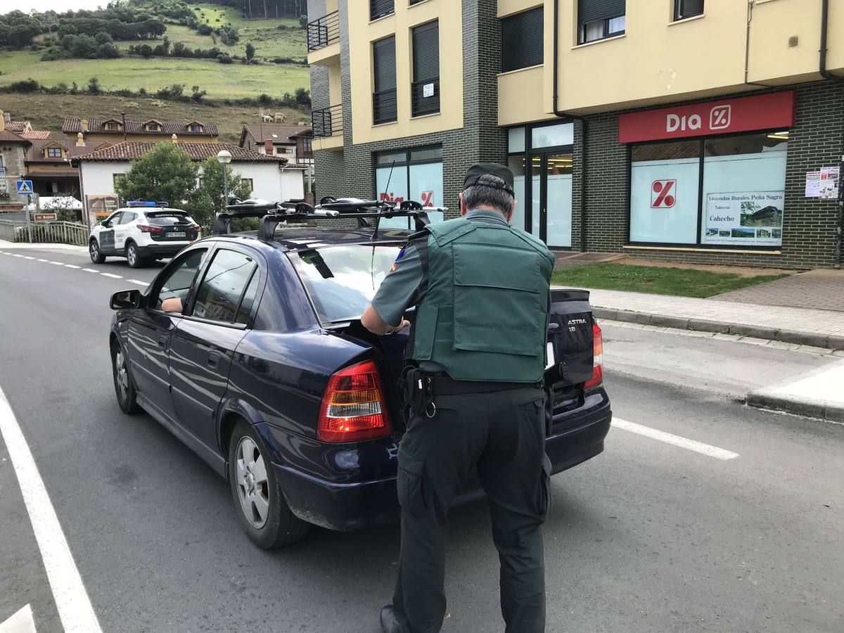 Controles de la Guardia Civil en Liébana para dar con Luciano Simón