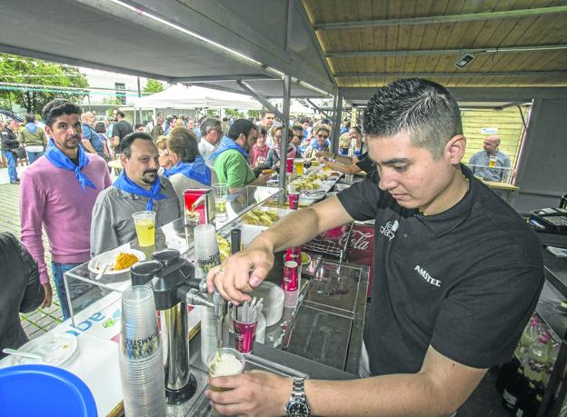 Feria de Día, un mapa de bocados con cinco zonas