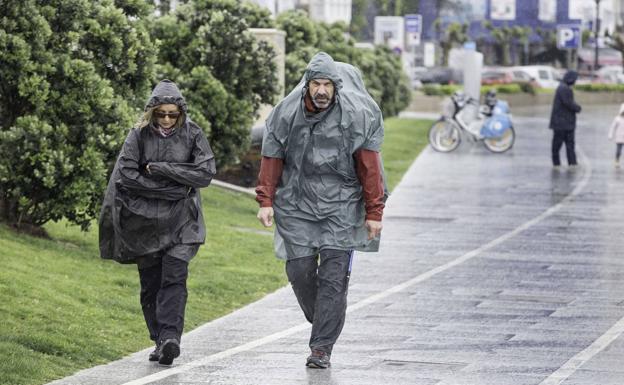 Cinco localidades cántabras entre las diez en las que más ha llovido este viernes de España