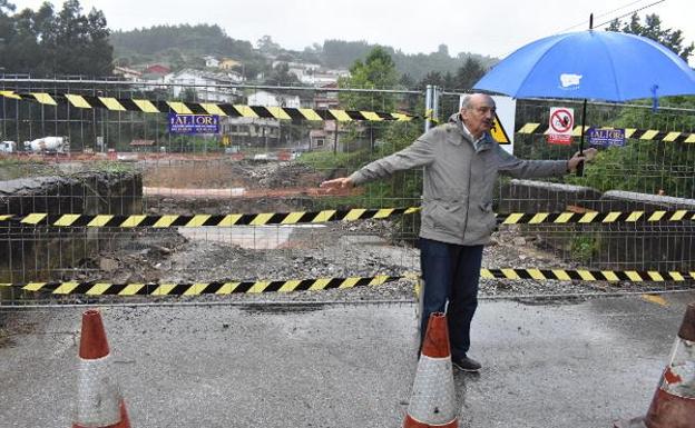 Mazón anuncia que en los próximos días se instalará la pasarela que salvará el río Besaya en Los Corrales