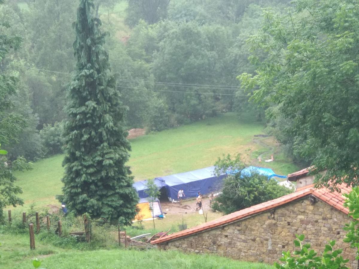 Trescientos niños evacuados en Rionansa por las lluvias