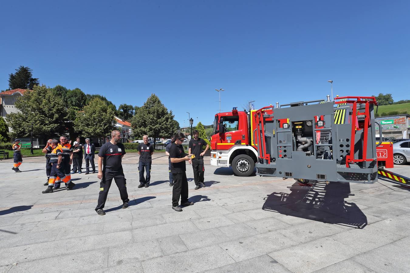 Nueva autoescala para los bomberos de la zona occidental