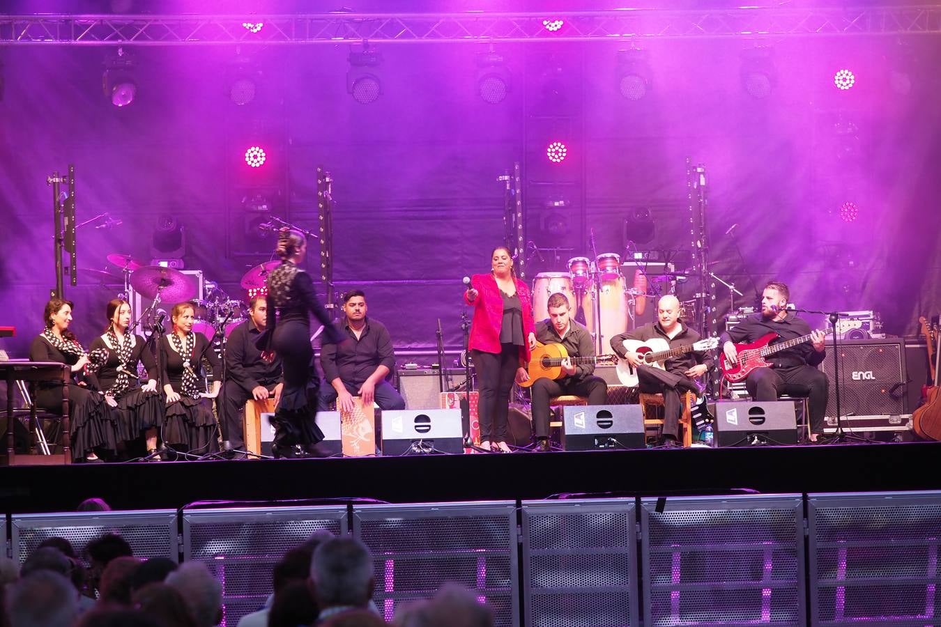 Espectáculo '100 años de Carmen Amaya' en la Porticada