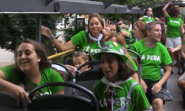 Así se vive la Semana Grande desde dentro de una peña