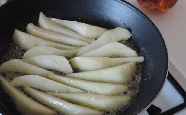 Pantortillas tatín de pera