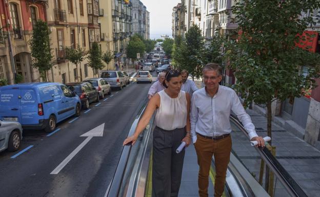 Las rampas mecánicas de la calle Lope de Vega entran en funcionamiento