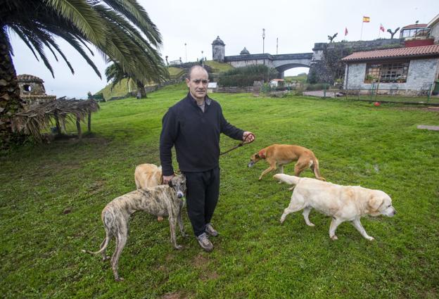 Rapid, el perro rehabilitado en el Dueso