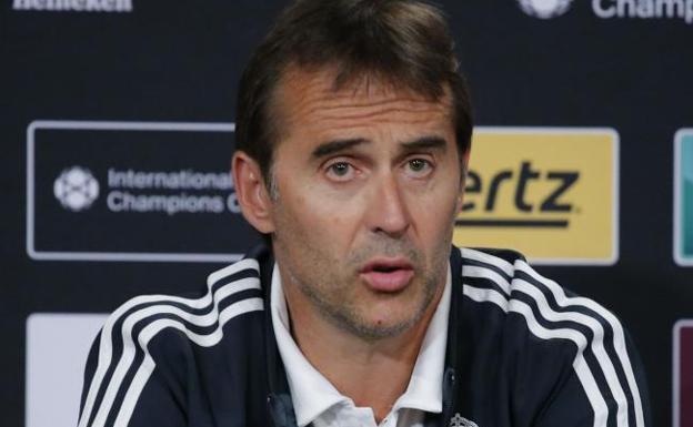 Lopetegui: «Modric va a seguir jugando de manera maravillosa con nosotros»