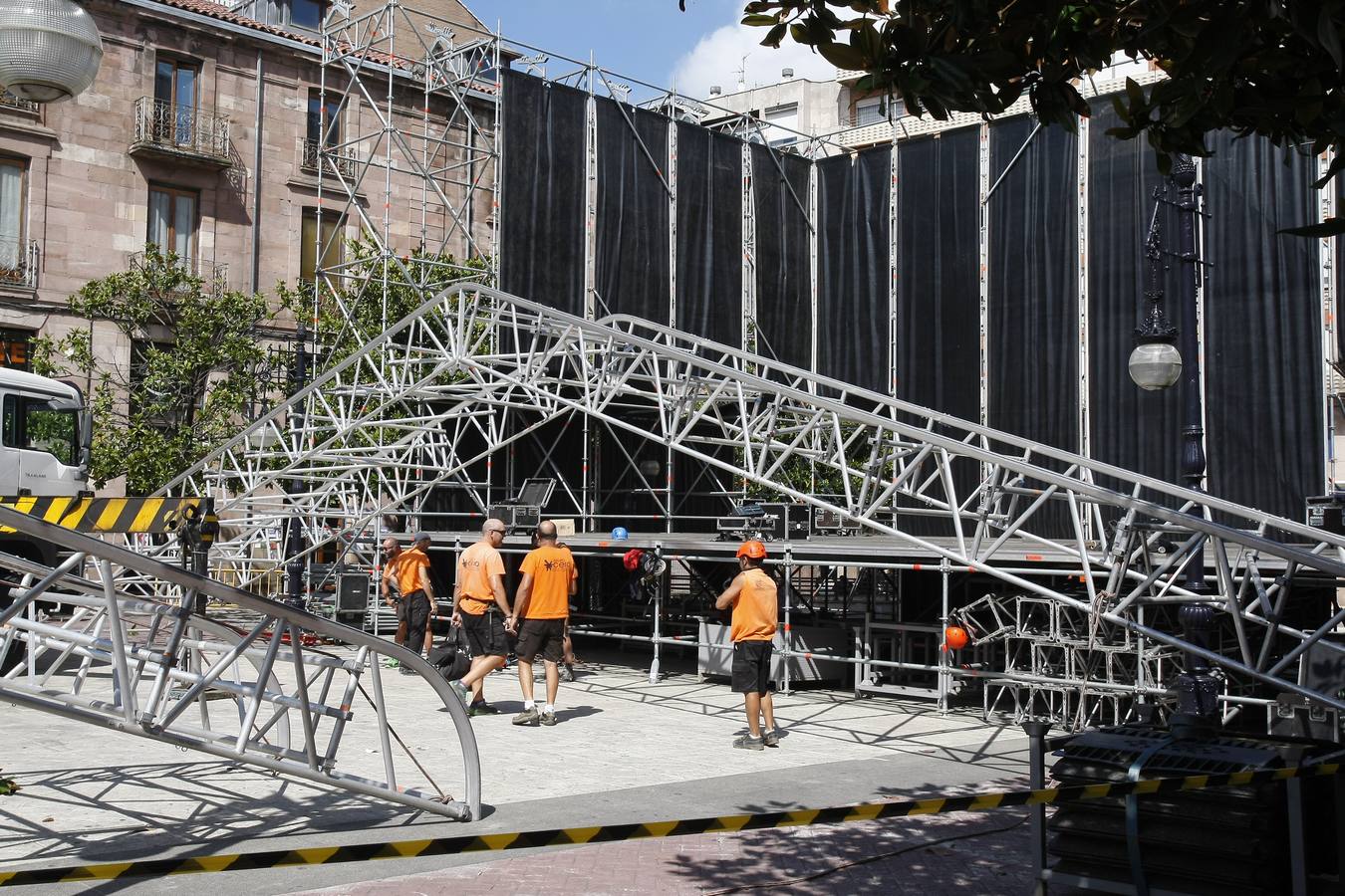 Las fiestas de la 'Patrona' van tomando forma en Torrelavega
