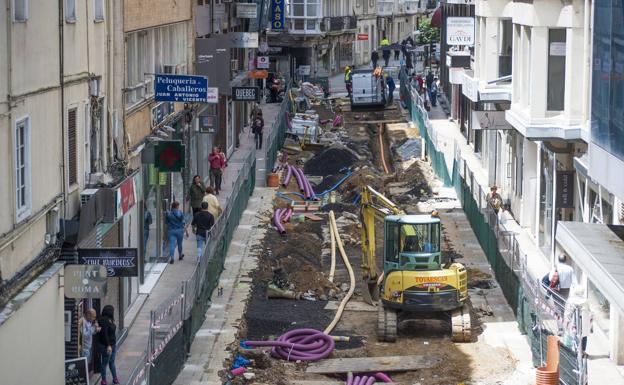 Finalizan las obras en la calle Miguel Artigas de Santander