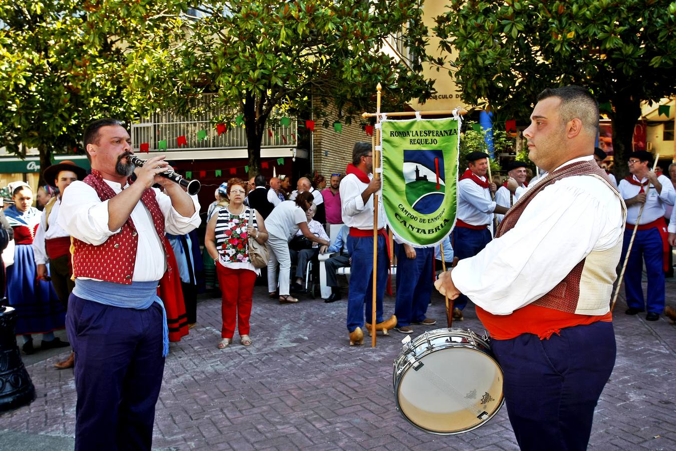 Folclore cántabro en las fiestas de la Virgen Grande