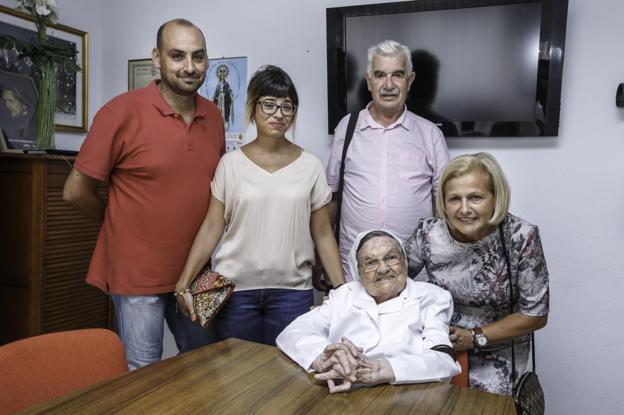 Sor Sagrario, a un paso del centenario