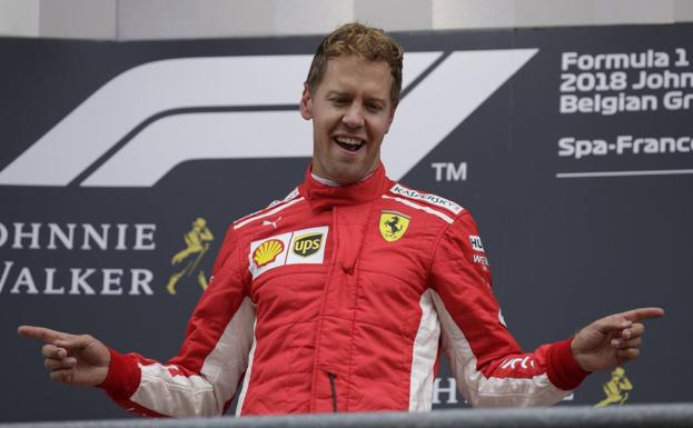 Revés de Vettel a Hamilton en Spa