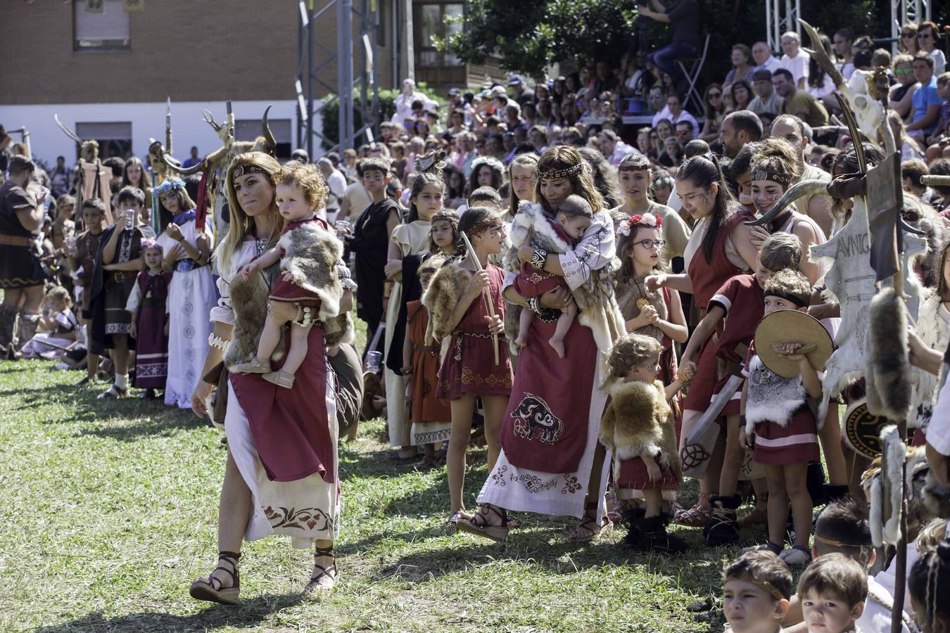 Imágenes de las Guerras Cántabras en Los Corrales