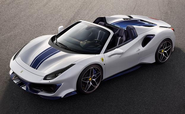 Ferrari presenta su descapotable número 50, el 488 Pista Spider