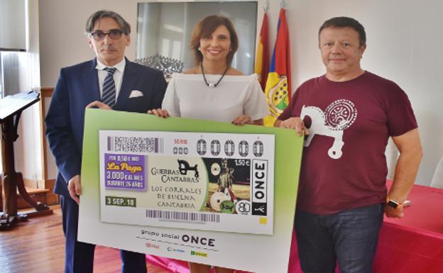 La ONCE presenta el cupón que dedica a las Guerras Cántabras