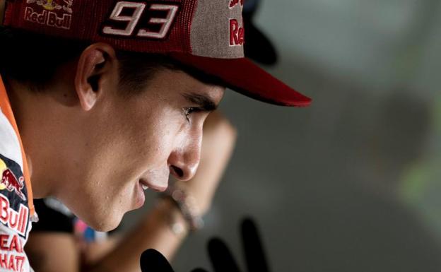 Márquez: «Me he venido arriba pero la vida sigue igual, no pasa nada»