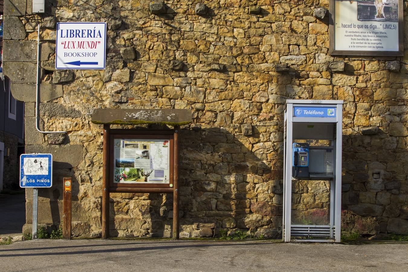 Peregrinos en San Sebastián de Garabaldal