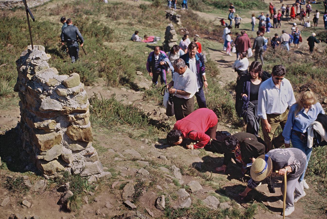 Imágenes históricas de las peregrinaciones a San Sebastián de Garabandal