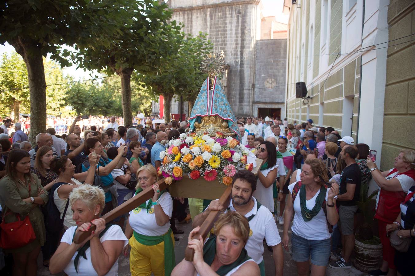 Cantabria rinde honores a su patrona