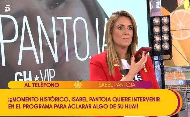 Visto y oído: La llamada de Isabel Pantoja explota las audiencias de 'Sálvame'