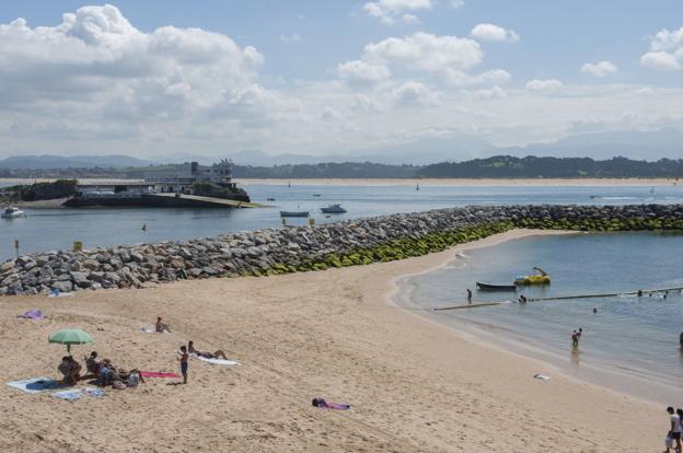 La nueva playa de Santander se llama El Espigón y está en La Magdalena