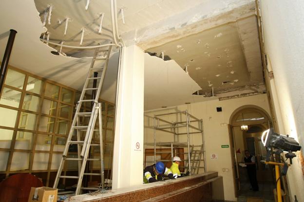 El equipo redactor actualiza el proyecto para rehabilitar el Palacio municipal