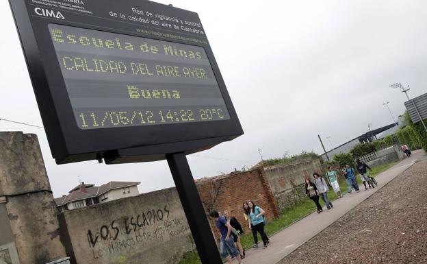 Torrelavega presume de su calidad del aire, con los mejores datos de los últimos 10 años