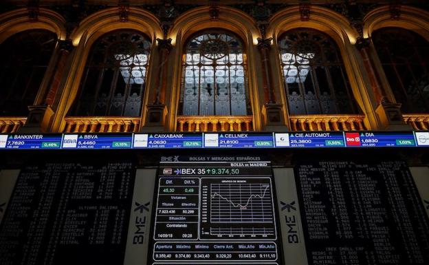 El Ibex encadena su novena sesión al alza y Wall Street marca nuevos récords