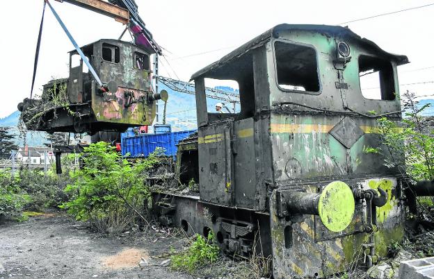 Los Corrales recupera una de las históricas locomotoras de Quijano