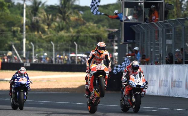 Motegi espera el quinto título en MotoGP de Márquez