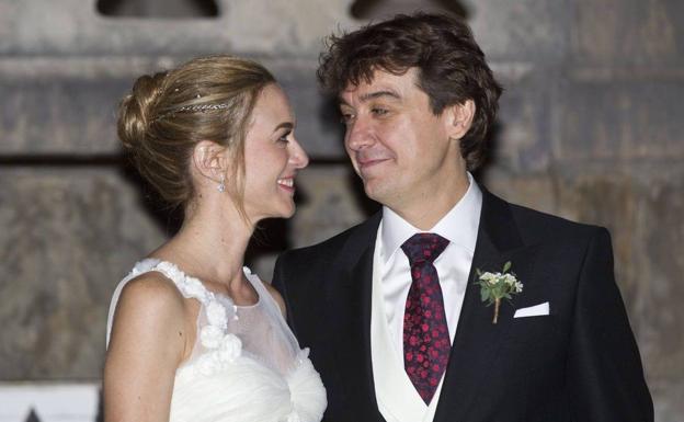Marta Hazas y Javier Veiga celebran dos años de matrimonio