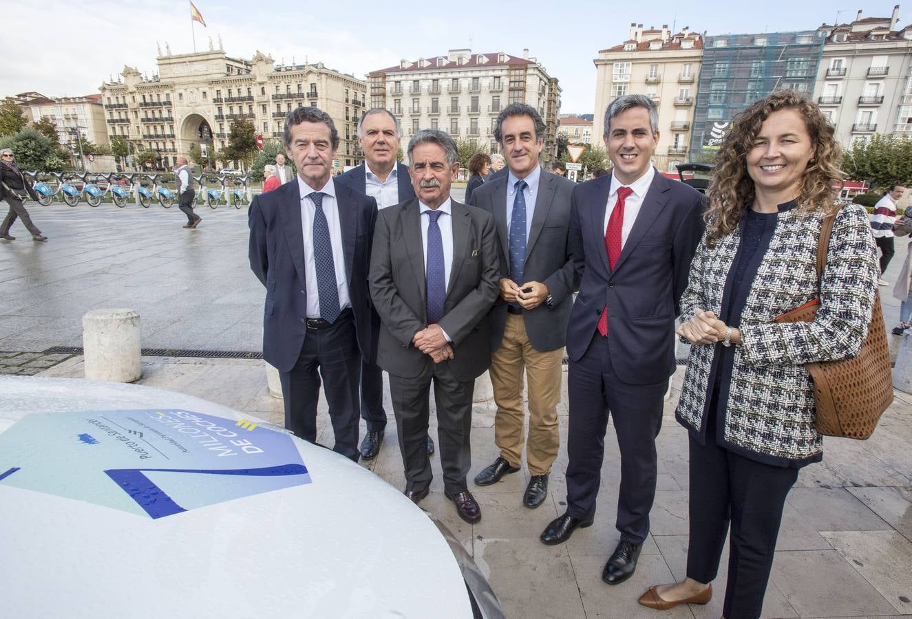 Llegada del coche 7 millones al Puerto de Santander