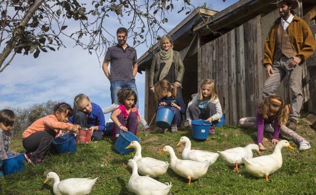 La experiencia de vivir en la granja escuela