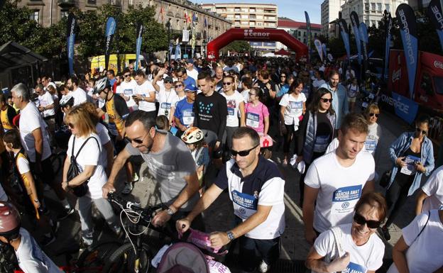 Miles de personas se ponen en marcha en favor de AMAT