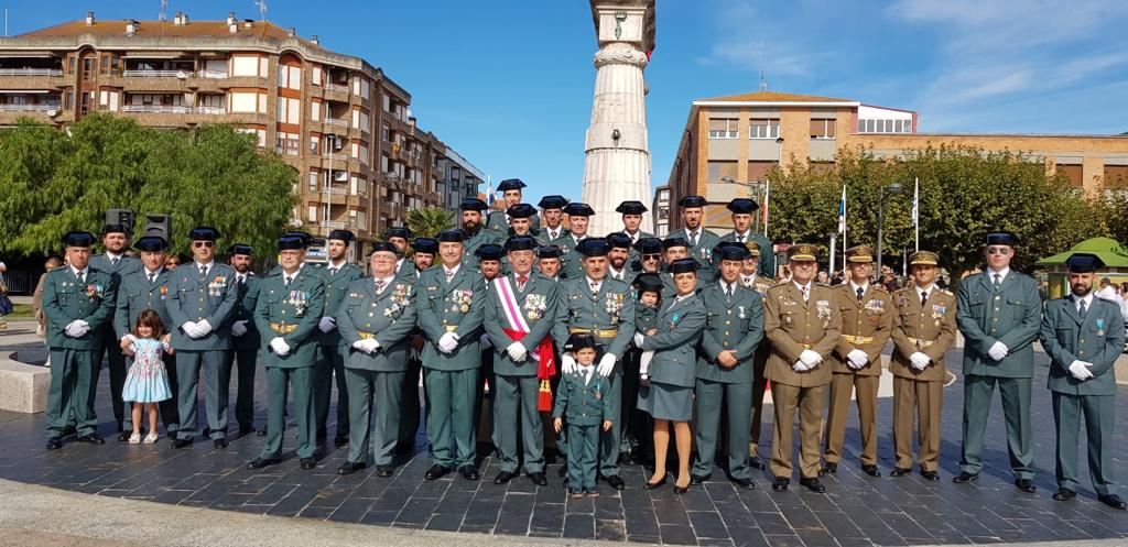 Celebración del Día del Pilar en los cuarteles de la Guardia Civil de toda Cantabria