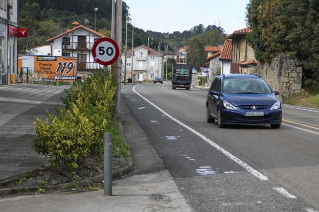 Entrambasaguas solicita a Fomento más seguridad para la N-634 en el tramo de Hoznayo