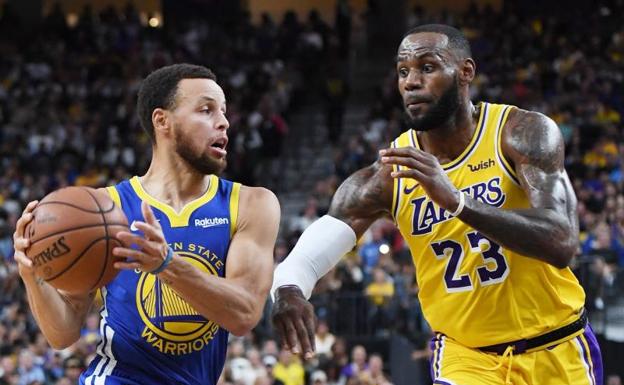 Los Warriors se aferran al trono con el 'Rey' en nuevo feudo