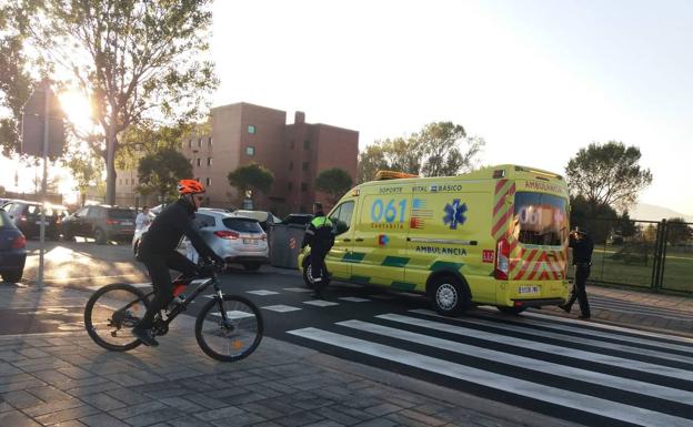 Herido leve un corredor tras ser atropellado en el entorno de El Corte Inglés