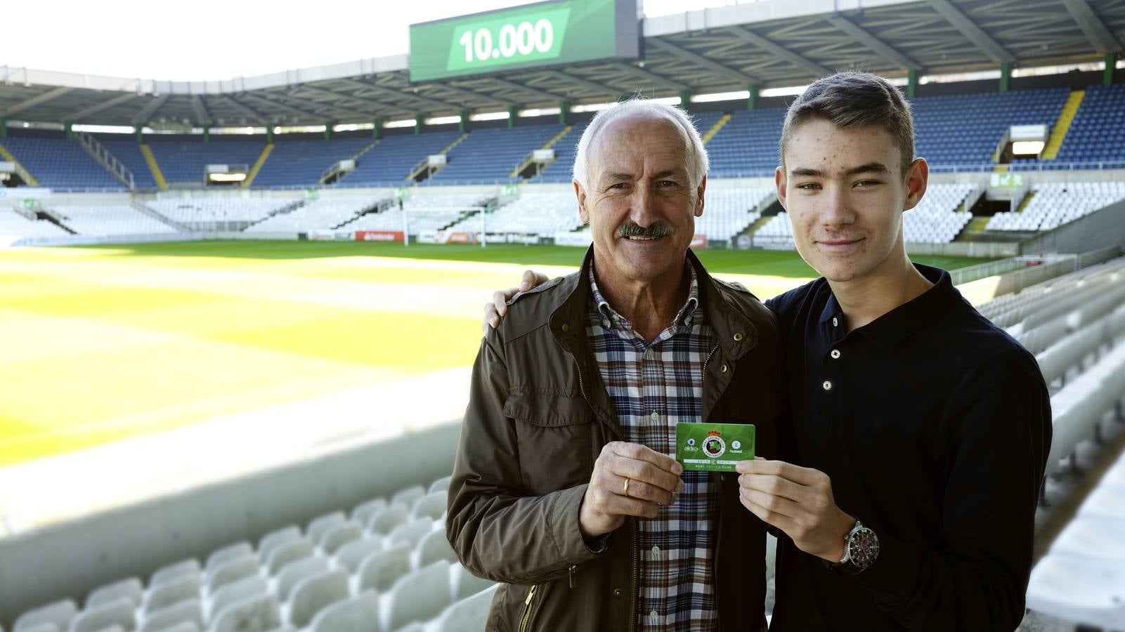 El Racing ya tiene más de 10.000 socios, objetivo que el club se fijó al inicio de la campaña