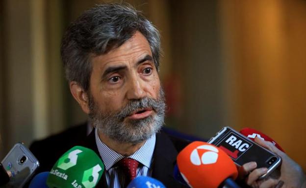 El presidente del Supremo pide perdón por la crisis de las hipotecas: «No lo hemos gestionado bien»