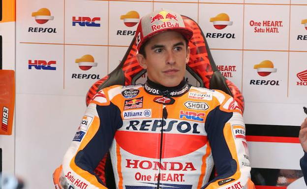 Marc Márquez: «Para luchar por la victoria dependemos de Iannone»