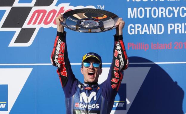 Viñales se reivindica, Yamaha respira